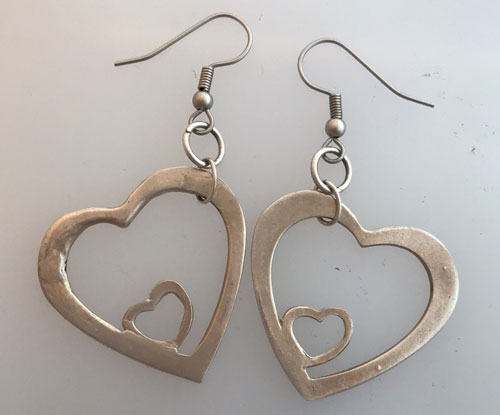 (image for) Hearts Within Hearts Earrings